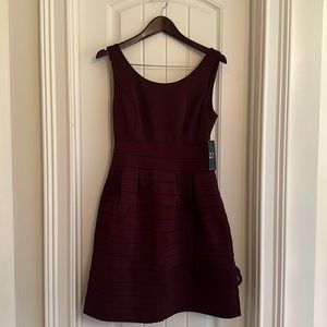 NEW Burgundy Dress - NY&C - Size M